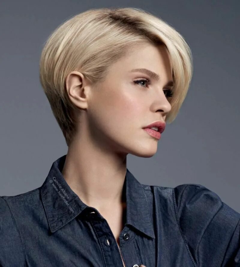 Первая короткая стрижка Короткое каре - 79 фото каре на короткие волосы Cortes de cabello corto, Cortes 