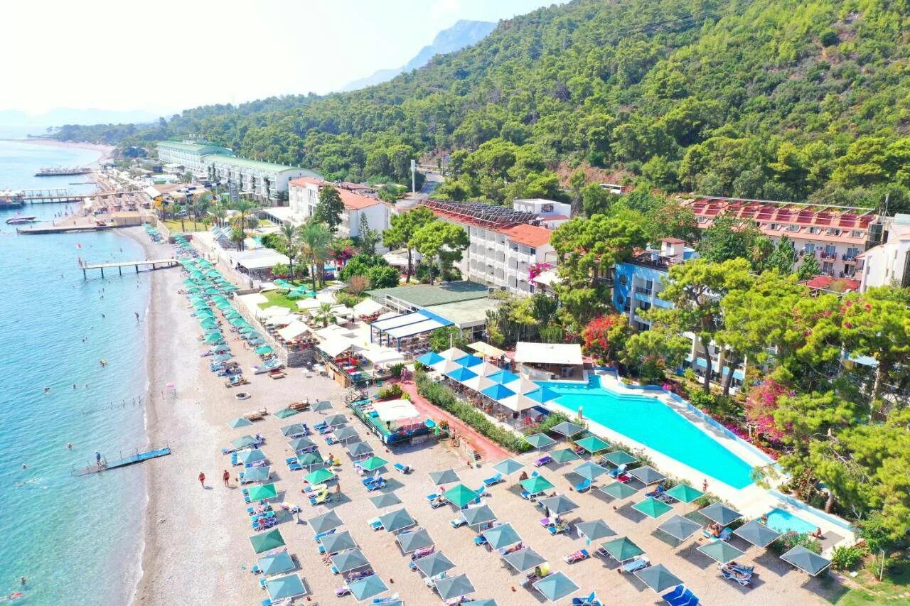 Первая линия фото Отель Club Hotel Rama 4*/ Турция /Бельдиби - фото, описание, туры в отель