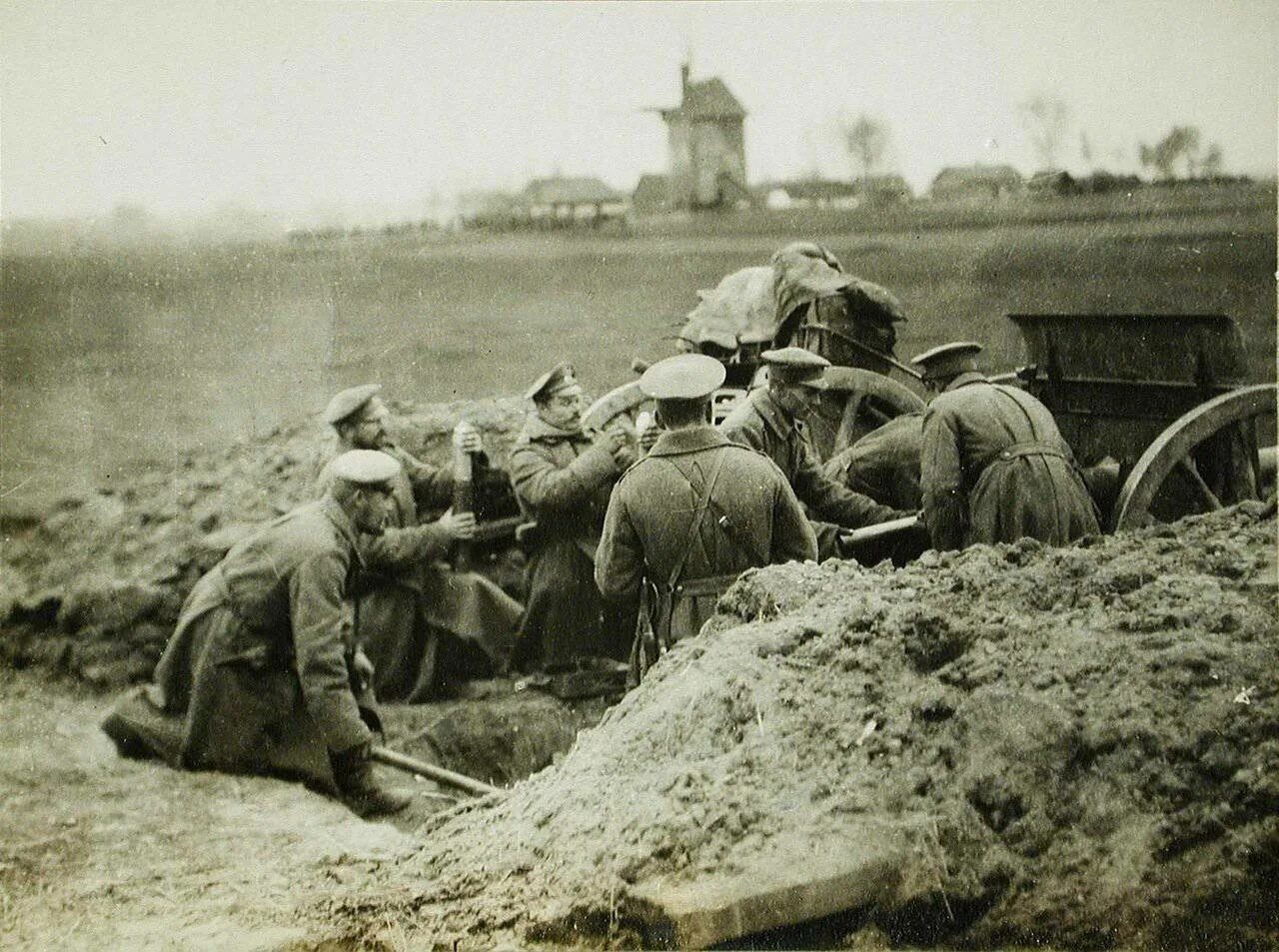 Первая мировая россия фото Германское отступление из Польши. 1914. Часть 2