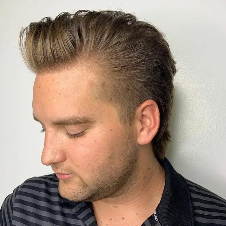 Первая прическа Pin on Mullet haircut