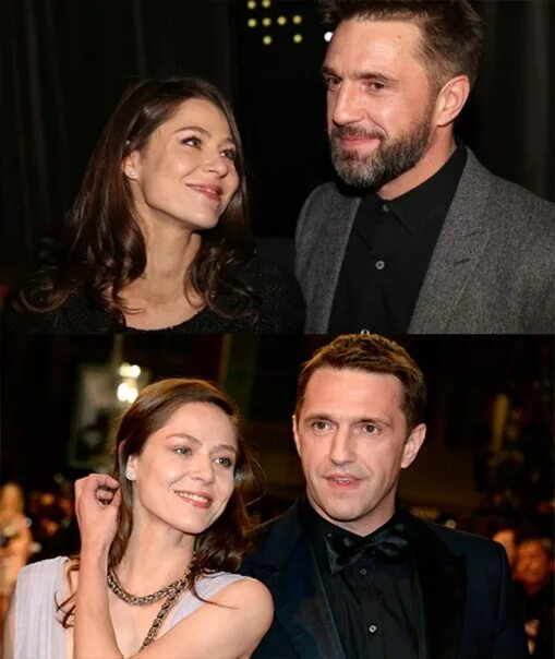 Первая жена вдовиченкова владимира фото жены Vladimir Vdovichenkov with his wife Elena Lyadova Сериалы Сваты 7 Универ ВКонтак