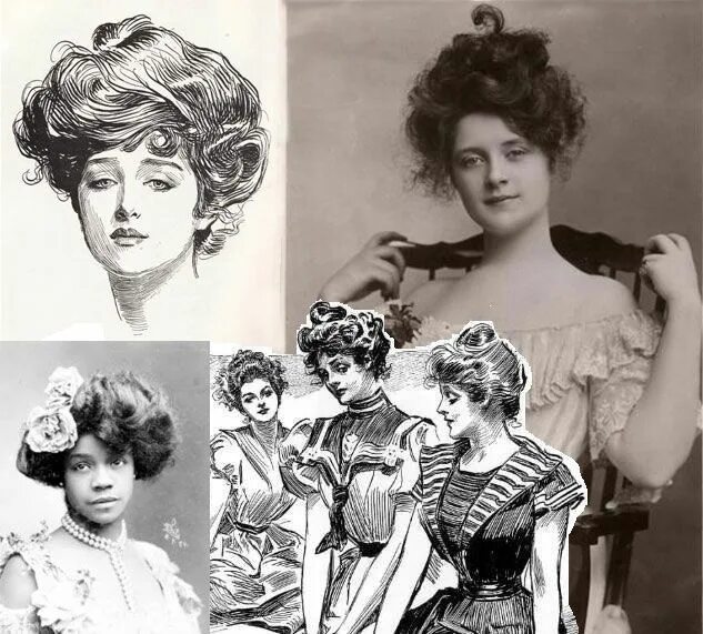 Первая женская прическа Women's Edwardian Hairstyles: An Overview - HAIR AND MAKEUP ARTIST HANDBOOK Edwa