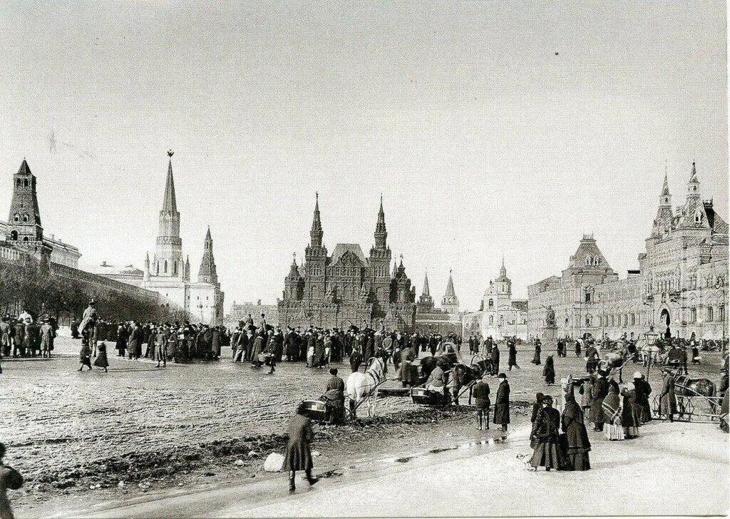 Первое фото красной площади в москве Историческая справка о Красной площади Город для жизни Москва yamoscow.ru Дзен