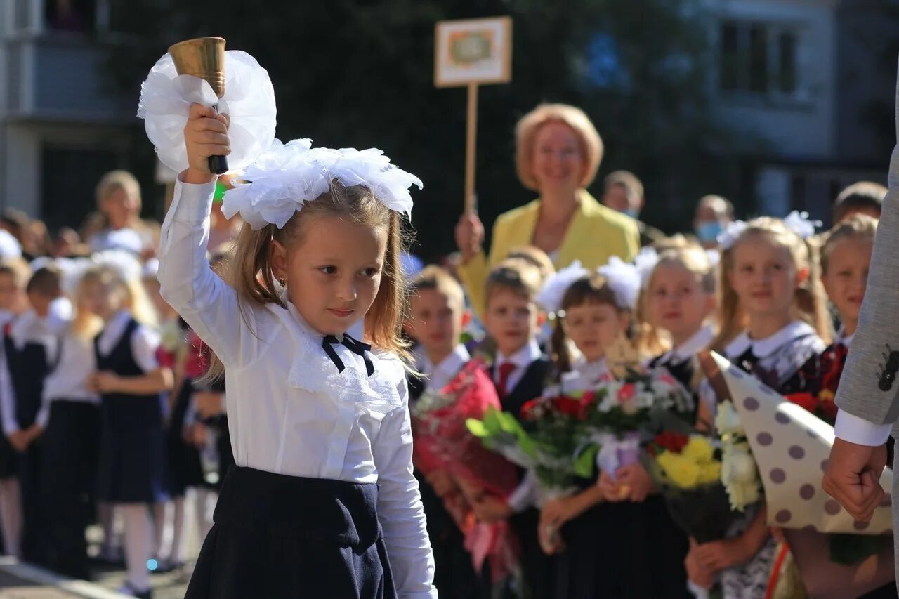 Первое сентября 1 класс фото Новой школе на Калинина утвердили планировку