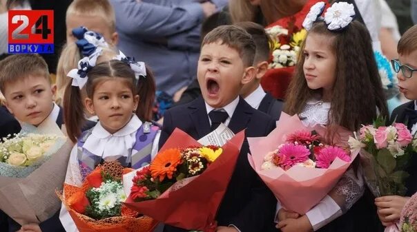 Первое сентября 1 класс фото Какие антивирусные меры введут в школах и детских садах Коми с 1 сентября Как по