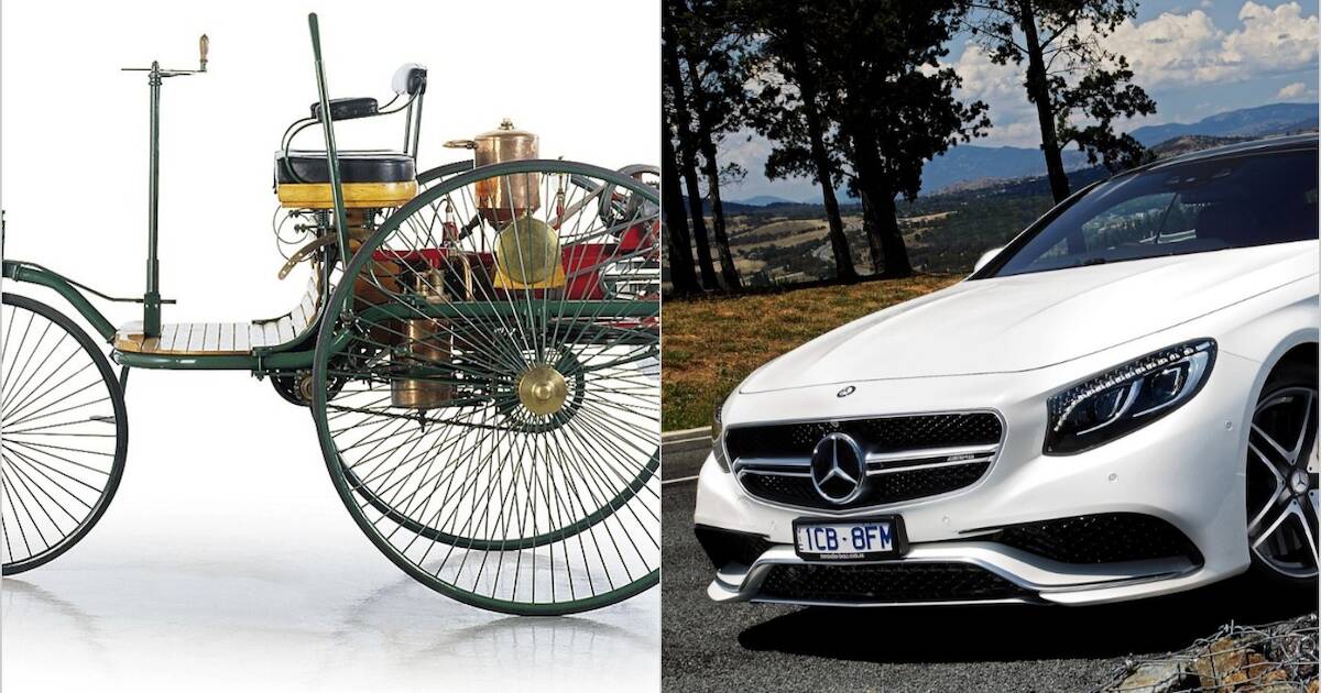 Первый мерседес фото Каким был первый мерседес: 14 снимков первых авто современных компаний