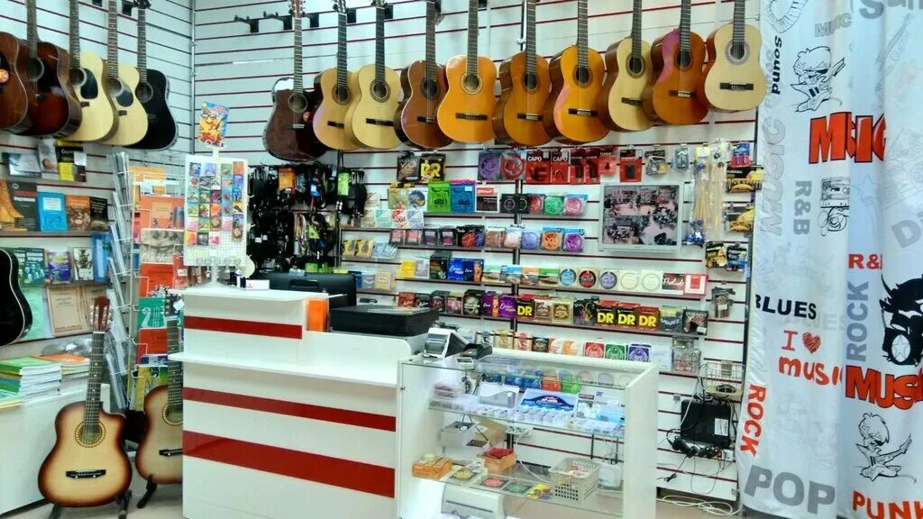 Первый музыкальный магазин просп губкина 5 фото Первый музыкальный магазин, музыкальный магазин, просп. Губкина, 9А, Новый Уренг