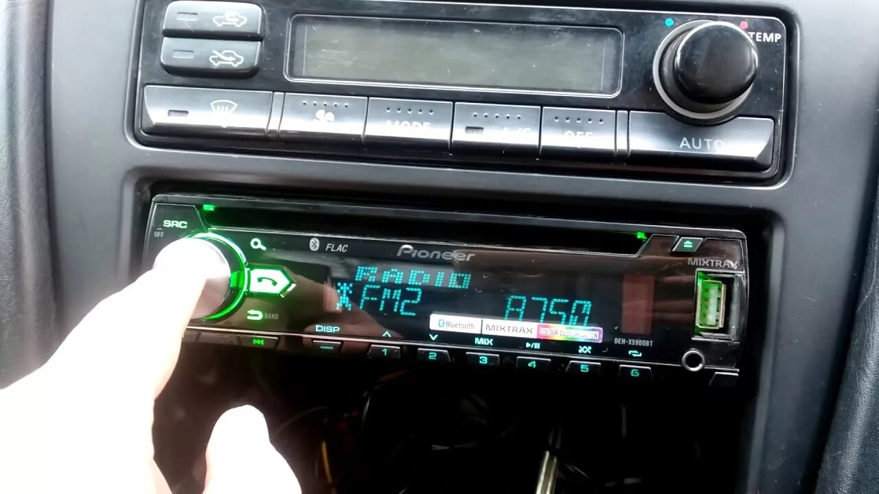 Пионер магнитола как подключить блютуз к телефону Pioneer DEH-X5900BT проблема с блютуз подключением - YouTube