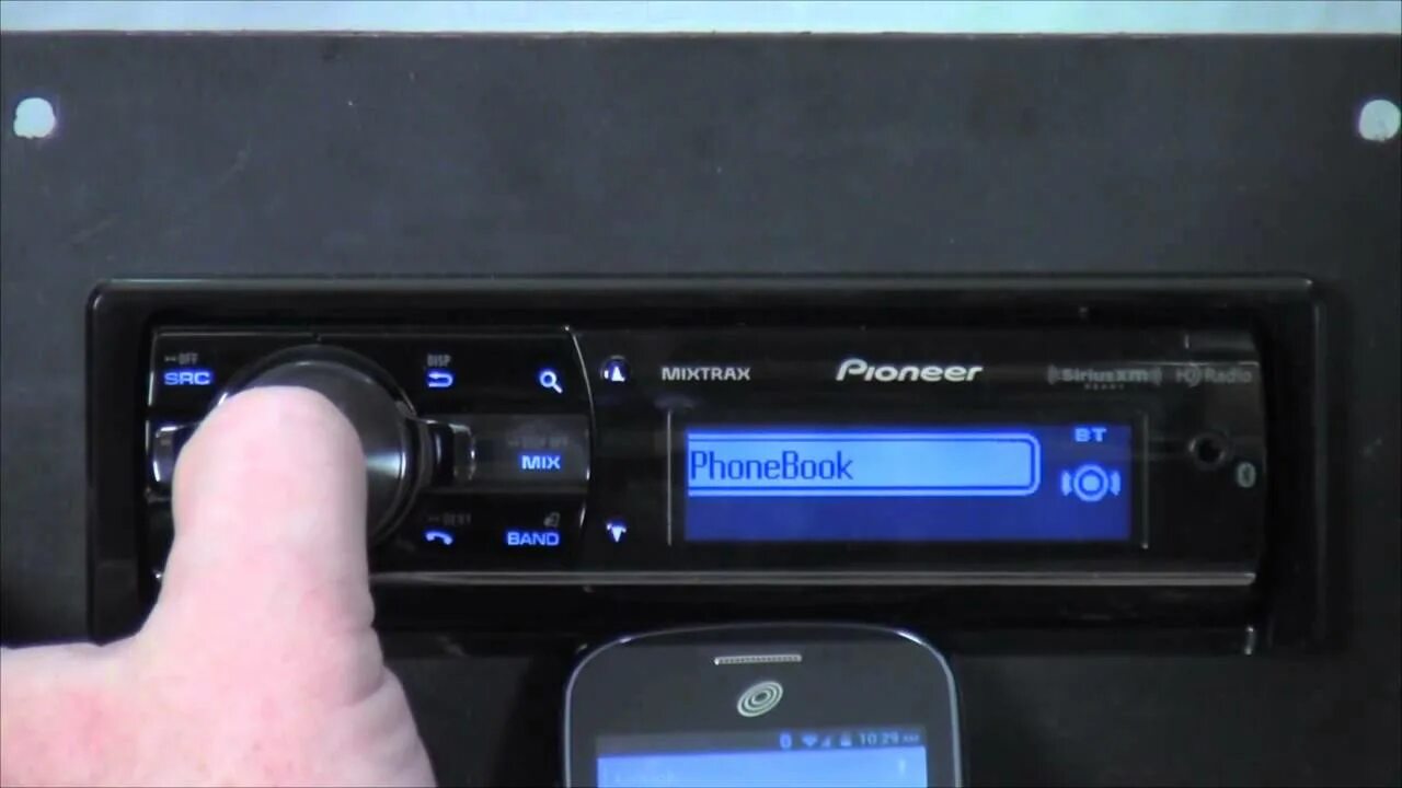 Пионер магнитола как подключить блютуз к телефону HowTo: Setup Bluetooth on a Pioneer DEH-X9600BHS - YouTube