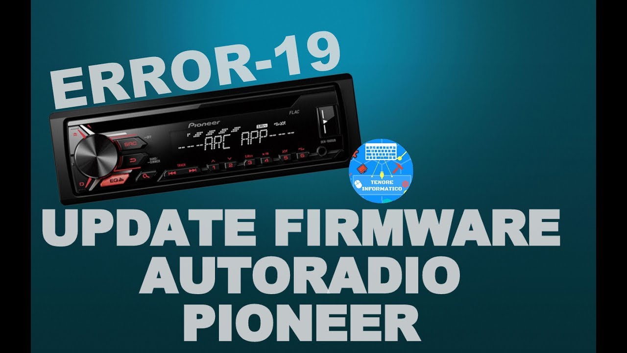 Пионер ошибка подключении телефона Come aggiornare il firmware e risolvere Error-19 nelle autoradio Pioneer - YouTu