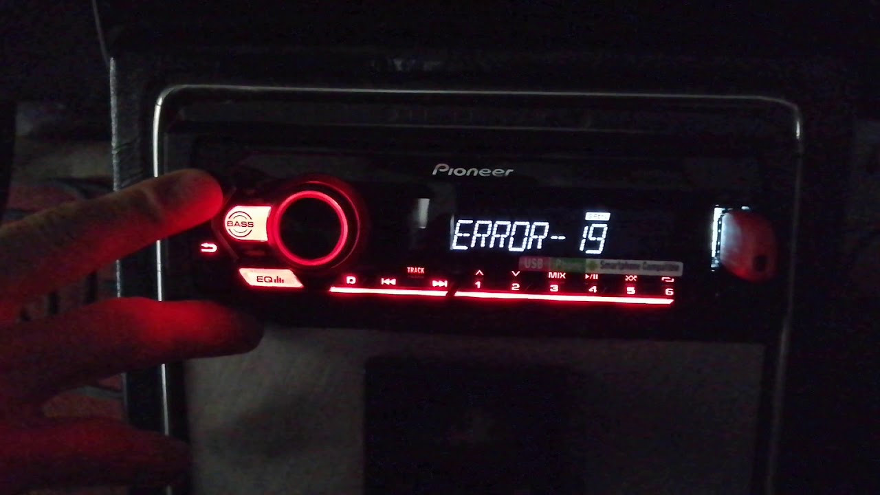 Пионер ошибка подключении телефона Pioneer teyp error-19 hatasını düzeltmek format read #pioneer - YouTube