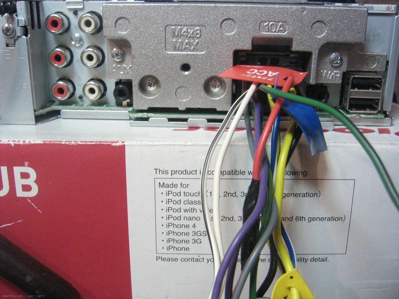 Пионер подключение проводов Pioneer DEH-9450UB (комплект)