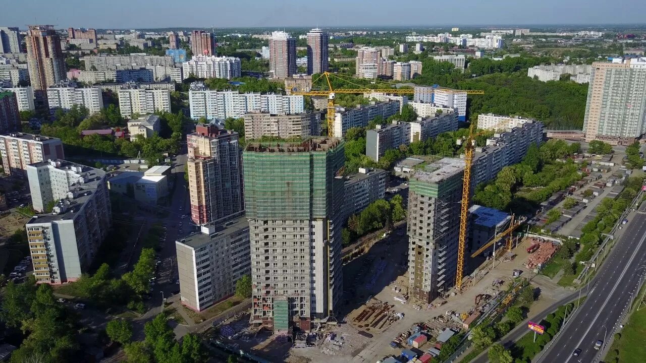 Пионерская 1 хабаровск фото Стройка Пионерская-Запарина-Блюхера 2017 г. Хабаровск - YouTube