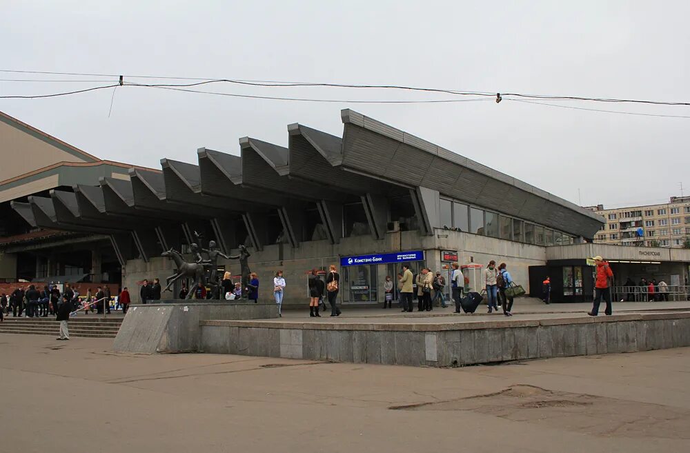 Пионерская метро санкт петербург фото Санкт-Петербург - Метрополитен - Линия 2 - Фото - Городской электротранспорт