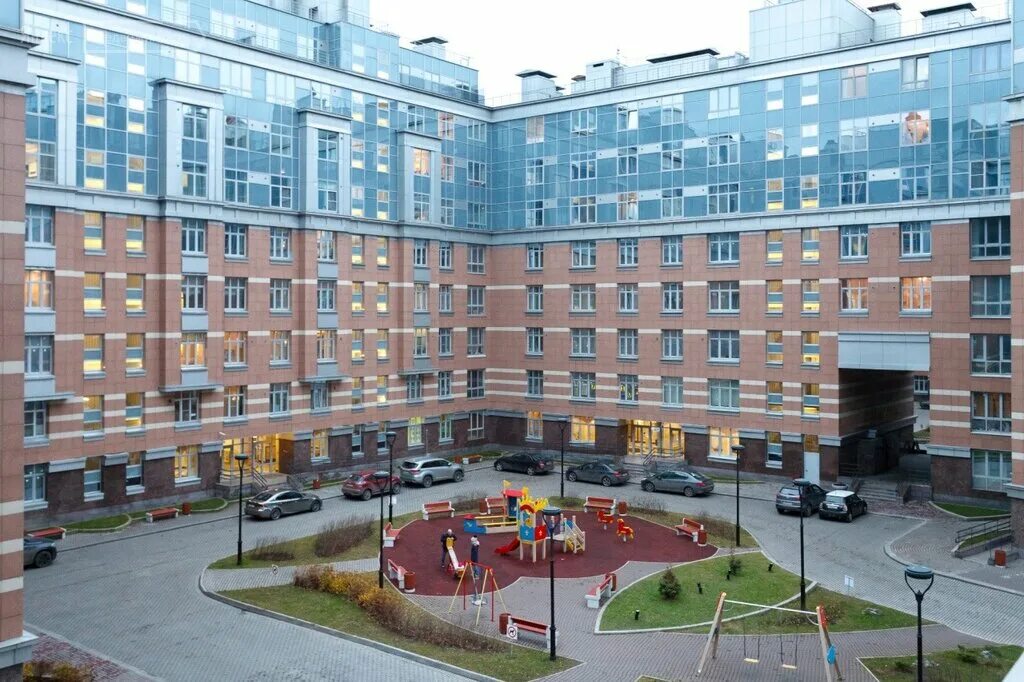 Пионерская ул 50 фото Снять 3-комнатную квартиру 72 м² в ЖК "Премьер Палас" по адресу Санкт-Петербург,