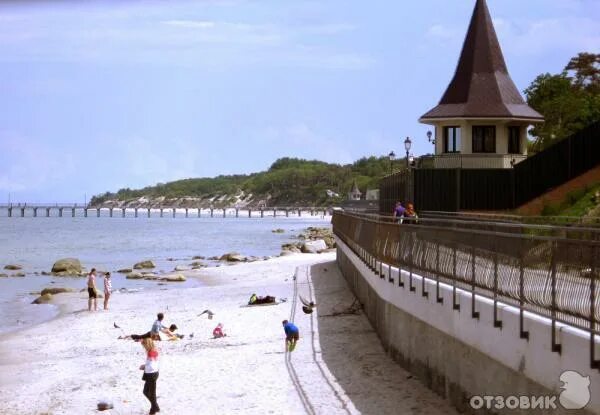 Пионерский море фото Отзыв о Город Пионерский (Россия) Пляжи Калининградской области. Белый песок, си