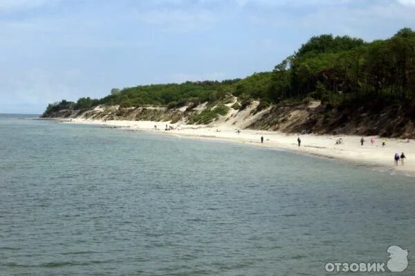 Пионерский море фото Отзыв о Город Пионерский (Россия) Пляжи Калининградской области. Белый песок, си