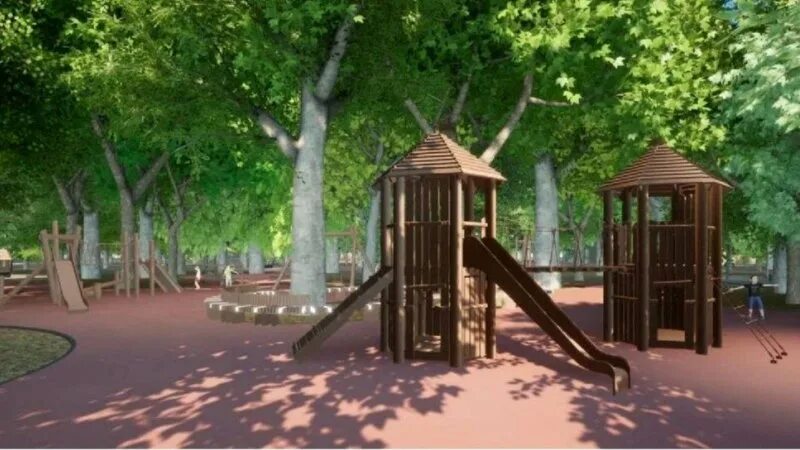 Пионерский парк тамбов пионерский парк фото Завершена разработка эскизного проекта благоустройства Пионерского сквера в Тамб