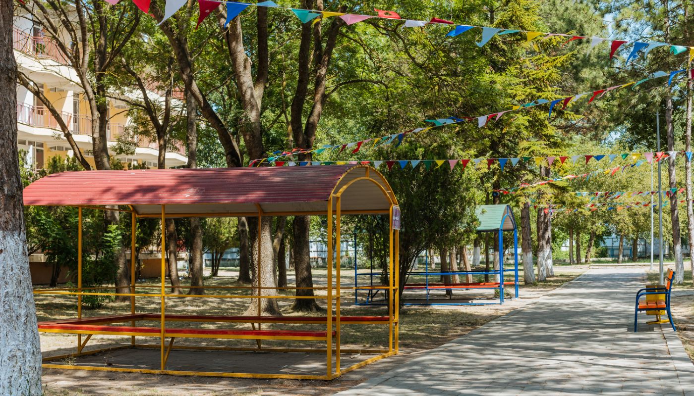 Пионерский пр анапа фото Корпус Космос в Жемчужина России Курорт Мираклеон