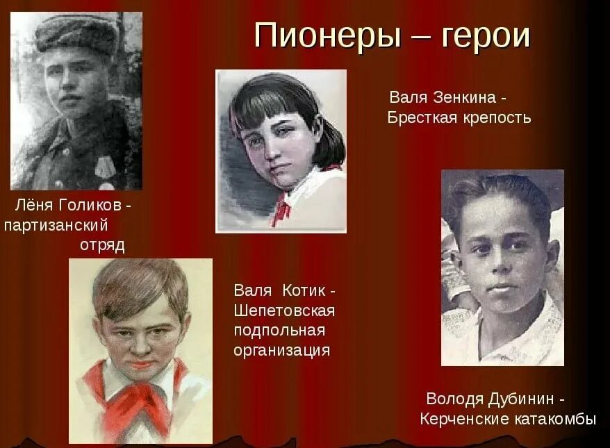Пионеры герои великой фото Картинки ИМЕНА СОВЕТСКИХ ПИОНЕРОВ ГЕРОЕВ