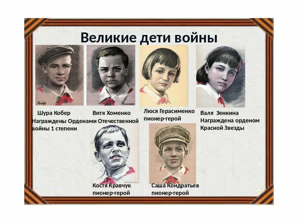 Пионеры герои войны фото Пионеров героев великой отечественной войны с фамилиями и именами фото - Viktori