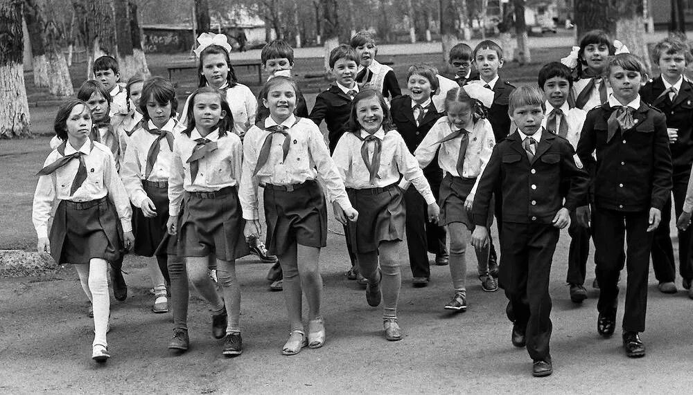 Пионеры ретро фото When I got a pioneer tie, I was happy