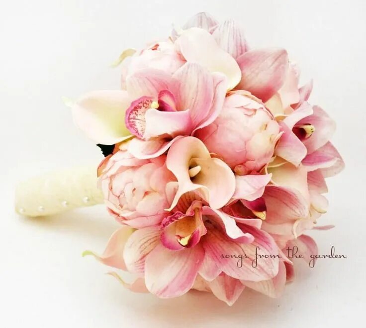 Пионовидные лилии фото Pin by Kirsty Shephard on Wedding flowers Bridal bouquet peonies, Pink peony bou