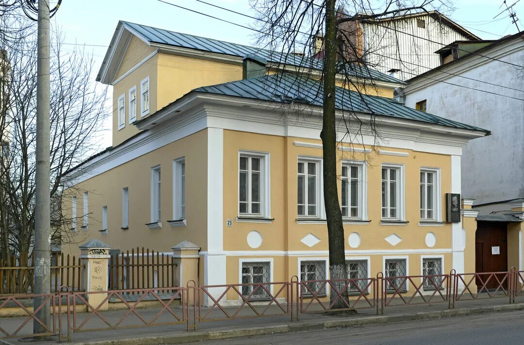 Пипяо ул собинова 37 ярославль фото Дом, в котором жил Собинов Леонид Витальевич в 1872-1890 гг., Ярославская област