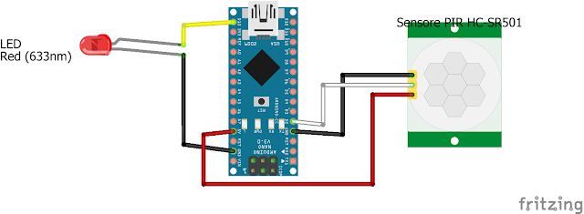 Пир датчик подключение Pir Motion Sensor ПИР Датчик движения + Arduino Nano Uno 591