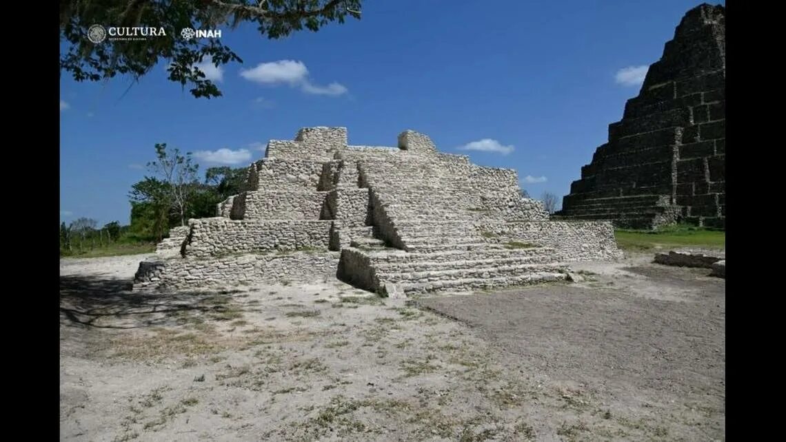 Пирамида майя фото Massive burial site tied to Mayan deity is uncovered - with some bodies headless