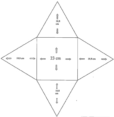 Пирамида своими руками схема how to build a pyramid Pyramid school project, Egypt crafts, Pyramids