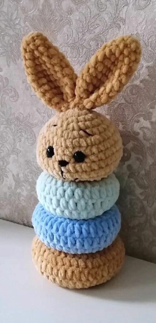 Пирамидка амигуруми крючком схема Pin on Игрушки Амигуруми и Схемы / Amigurumi toys and Patterns