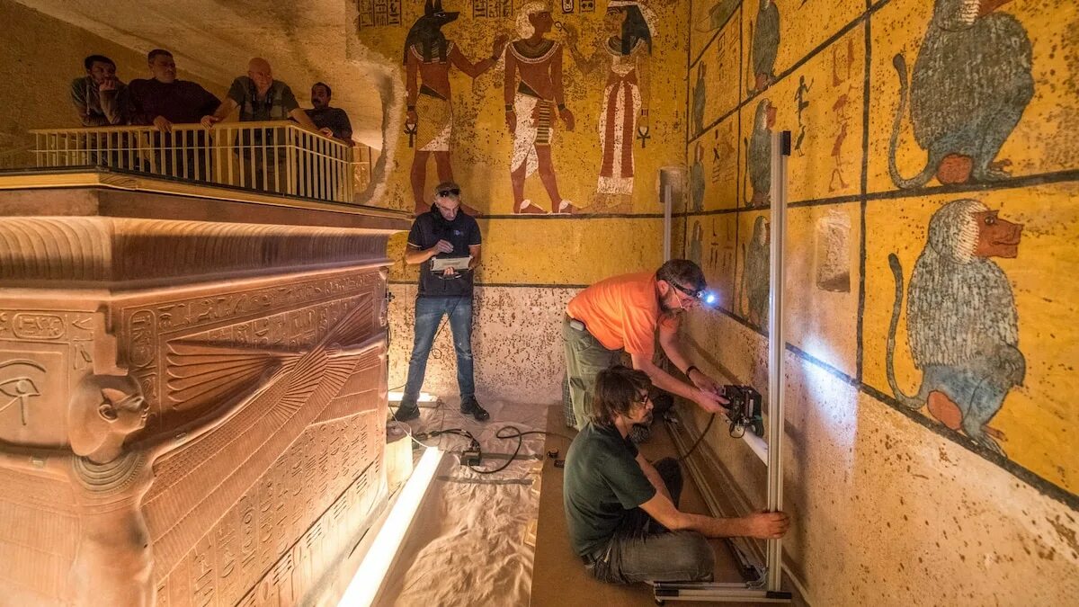 Пирамиды египта фото внутри и снаружи Tut's Tomb Radar Scan Proves There Are No Hidden Chambers