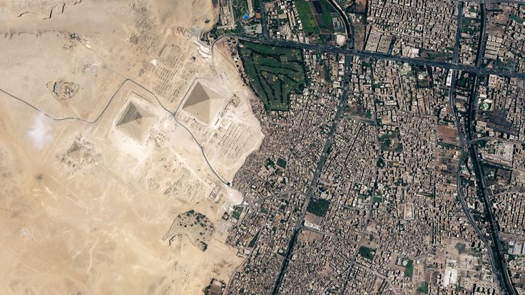 Пирамиды из космоса фото 1_Kairo_Giseh World heritage, Pyramids of giza, Trip planning