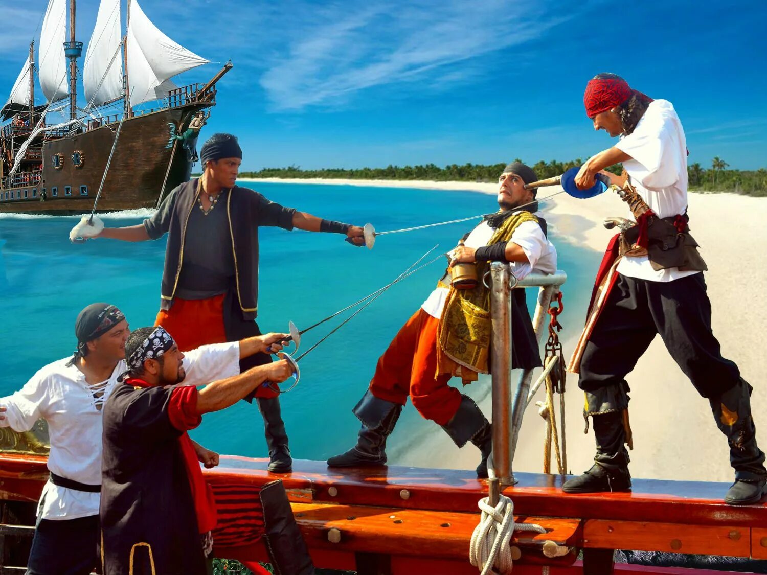 Пиратская жизнь фото Pirate Show Captain Jolly Roger in Cancun Official Website of the Jolly Roger Pi