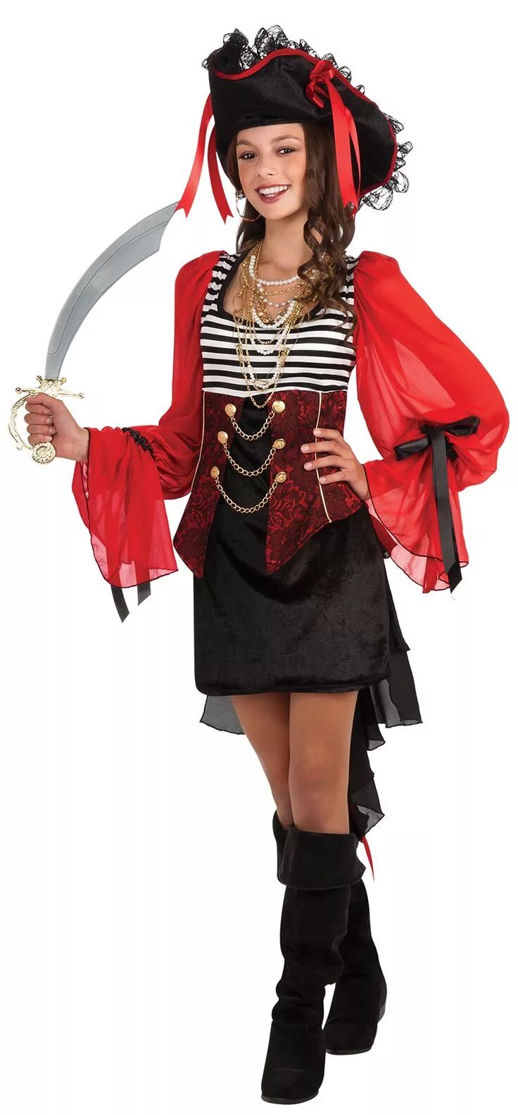 Пиратский стиль женский Treasure Island Pirate Costume Halloween costumes for teens girls, Pirate costum