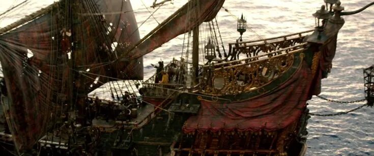 Пираты карибского моря корабли фото Queen Anne's revenge side front #piratesofthecaribbean #blackbeard #ship #pirate
