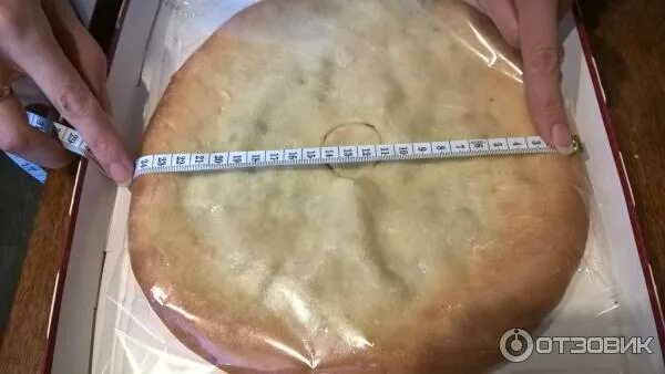 Пирог 1 кг фото Отзыв о Осетинский пирог "У Палыча" В общем вкусно, но маловато и дороговато