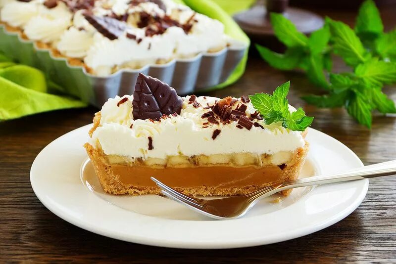 Пирог баноффи пай рецепт с фото Баноффи. Recette tarte, Desserts aux fruits, Banoffee pie