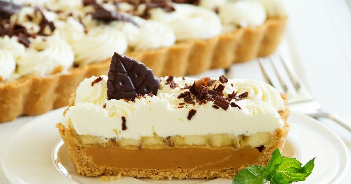 Пирог баноффи рецепт с фото ДЕСЕРТ с бананом - ЭКСПРЕСС рецепт Life&Food Дзен