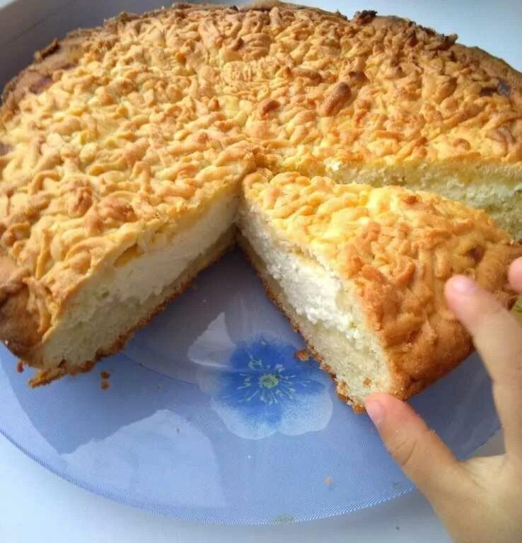 Пирог без начинки с фото Рецепт песочного теста для пирога с творогом