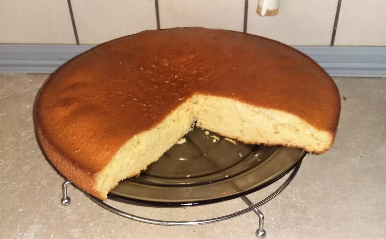 Пирог без начинки с фото Пирог на ряженке. Рецепт приготовления