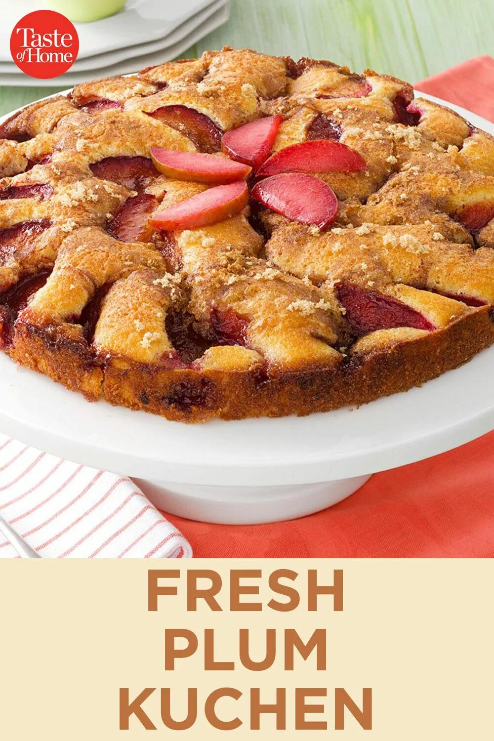 Пирог без яблок рецепт с фото Fresh Plum Kuchen Recipe Plum recipes, Best dessert recipes, Homemade desserts
