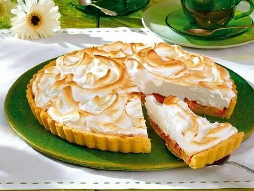 Пирог безе фото Apfelkuchen mit Baiser Rezept Kochen und backen, Rezepte, Apfelkuchen