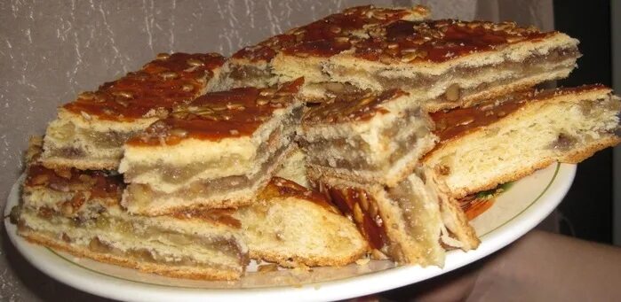 Пирог ботлихский рецепт с фото орехами Пирог с грецкими орехами и курагой CoffMachines.ru