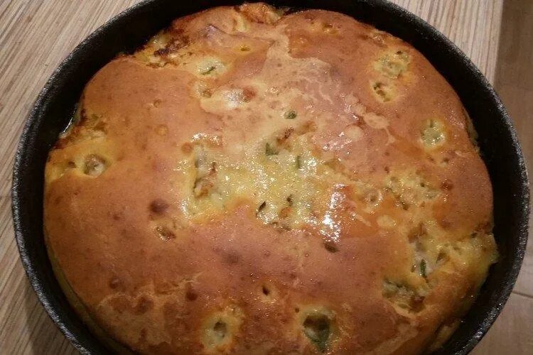 Пирог быстрый на сковороде с фото 20 самых вкусных заливных пирогов
