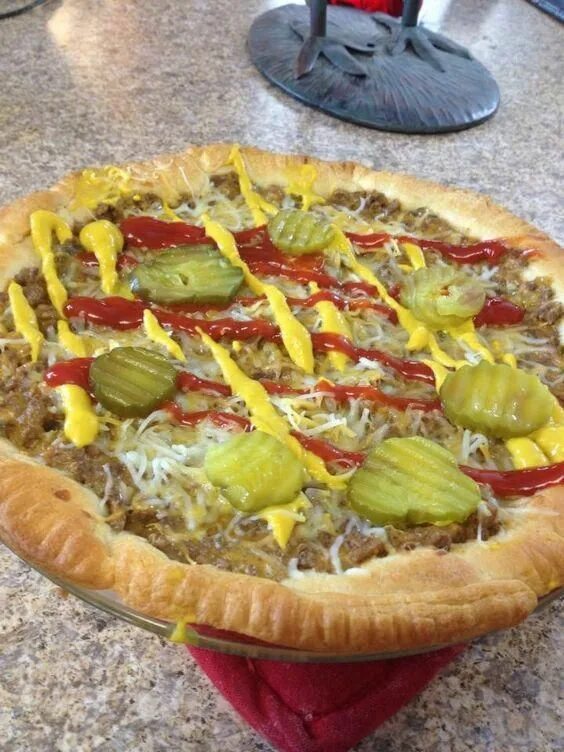 Пирог чизбургер фото Miss Cindy's Cheeseburger Pie! Cheeseburger pie, Best dinner recipes, Spicy reci