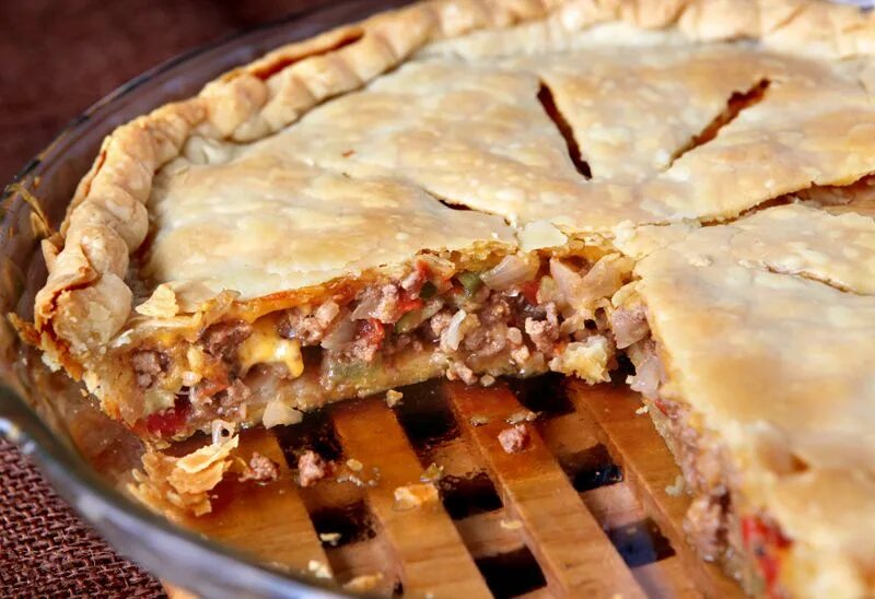 Пирог чизбургер рецепт с фото пошагово Easy Cheeseburger Pot Pie Recipe Tasty meat, Pie recipes, Savory meats