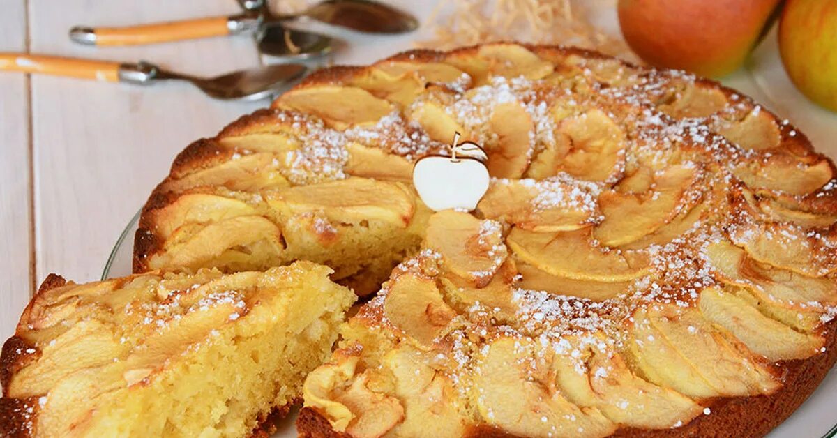 Пирог чудо рецепт с фото пошагово Пышная шарлотка с яблоками на кефире, которая тает во рту Пикабу