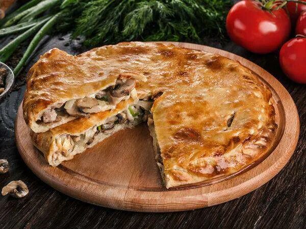 Пирог чуду рецепт с фото Заказать "Дагестанский пирог с курицей и грибами" из Дагестанская Лавка в Санкт-